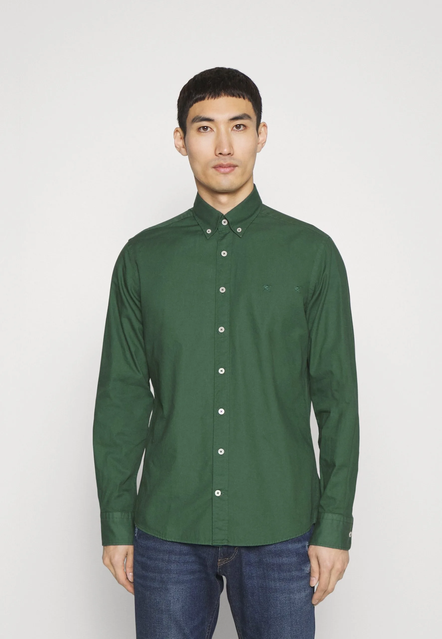 Hackett London GARMENT DYED OXFORD - Skjorter 3 Hackett London GARMENT DYED OXFORD - Skjorter