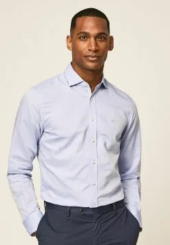 Hackett London MELANGE TEXTURE MULTI - Skjorter