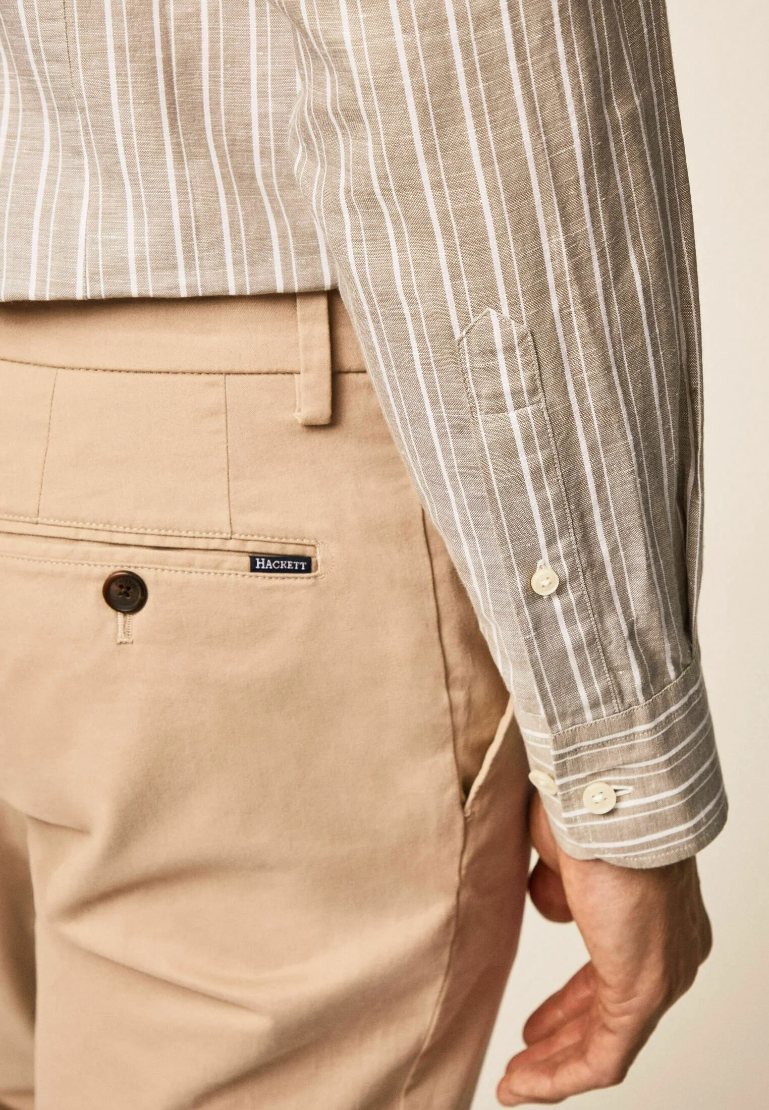 Hackett London WASHED STRIPE - Skjorter 7 Hackett London WASHED STRIPE - Skjorter - Billede 5