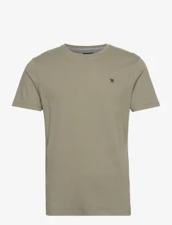 Hackett London SS LOGO TEE - KHAKI