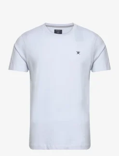 Hackett London SS LOGO TEE - OXFORD BLUE