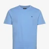 Hackett London SS LOGO TEE - SUMMER BLUE -Hackett London Butik hachm500296 csummerblue