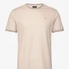 Hackett London PIQUE TIPPED TEE - LT TAUPE -Hackett London Butik hachm500719 clttaupe