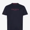 Hackett London HERITAGE CLASSIC TEE - NAVY BLAZER