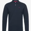 Hackett London SLIM FIT LOGO LS - NAVY -Hackett London Butik hachm550887 cnavy