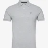 Hackett London SLIM FIT LOGO - LIGHT GREY MARL -Hackett London Butik hachm562363 clightgreymarl