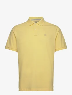 Hackett London SLIM FIT LOGO - LIGHT YELLOW