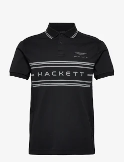 Hackett London AMR CHEST PANEL - BLACK