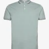Hackett London DOUBLE TIPPED POLO - DUCK EGG -Hackett London Butik hachm563118 cduckegg