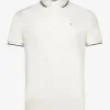 Hackett London DOUBLE TIPPED POLO - OFF WHITE -Hackett London Butik hachm563118 coffwhite
