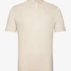 Hackett London LINEN JSY STR TRIM - LINEN -Hackett London Butik hachm563129 clinen
