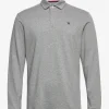 Hackett London REFINED RUGBY - GREY MARL -Hackett London Butik hachm570807 cgreymarl