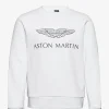 Hackett London AMR LOGO CREW - WHITE