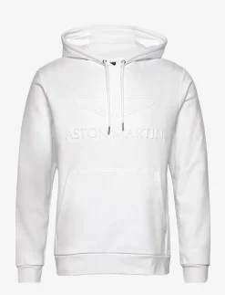 Hackett London AMR EMBOSSED HDY - WHITE