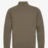 Hackett London HS HZ SWEAT - DUSTY OLIVE