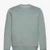 Hackett London TIPPED CREW - DUCK EGG -Hackett London Butik hachm581123 cduckegg