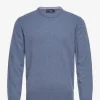 Hackett London LAMBSWOOL CREW - HORIZON BLUE -Hackett London Butik hachm702827 chorizonblue