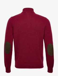 Hackett London LAMBSWOOL HZIP - SYRAH -Hackett London Butik hachm702829 csyrah 1