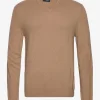 Hackett London MERINO CASH MIX V NCK - CAMEL -Hackett London Butik hachm702832 ccamel
