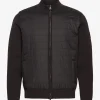 Hackett London NYLON KNIT HYBRID - BLACK -Hackett London Butik hachm702853 cblack
